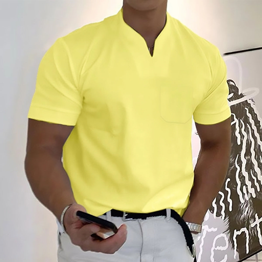 Jason - Pánské tričko Fitness pro velké muže