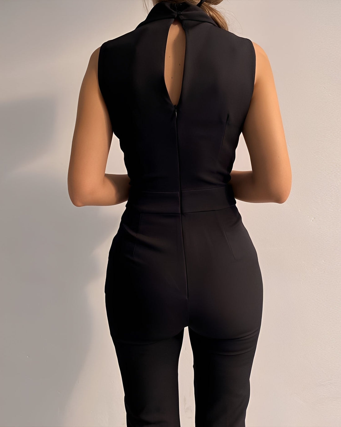 Jannat - Elegantní overal s klopami