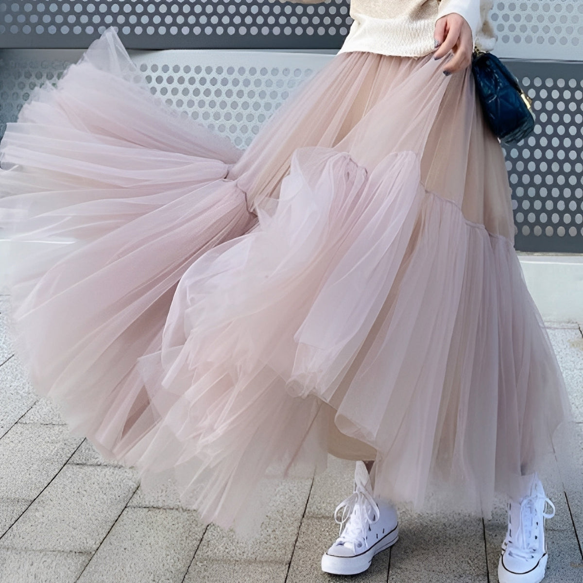 Madeline - Stylová sukně s volánky pro dámy