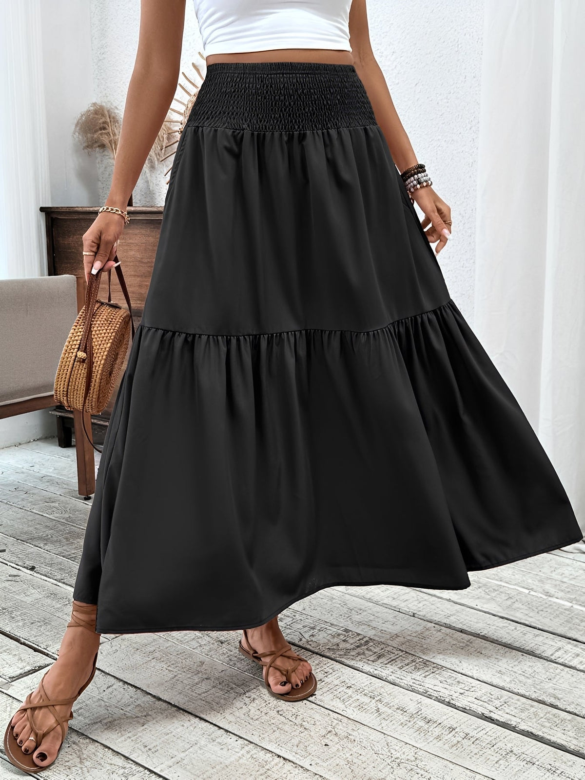 Zakaria - Stylová květinová sukně