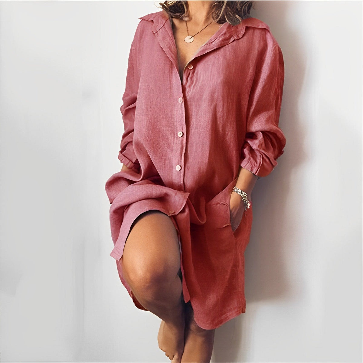 Chloe – Šaty s dlouhým rukávem pro elegantní vzhled