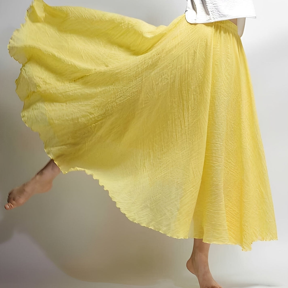 Alina - Volná bohémská maxi sukně