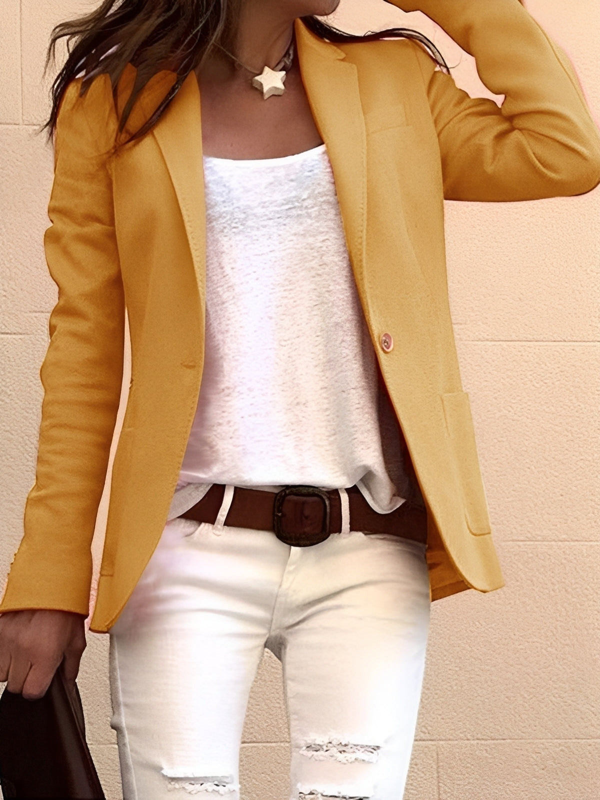 Leonie - Ležérní, elegantní sako slim fit pro dámy