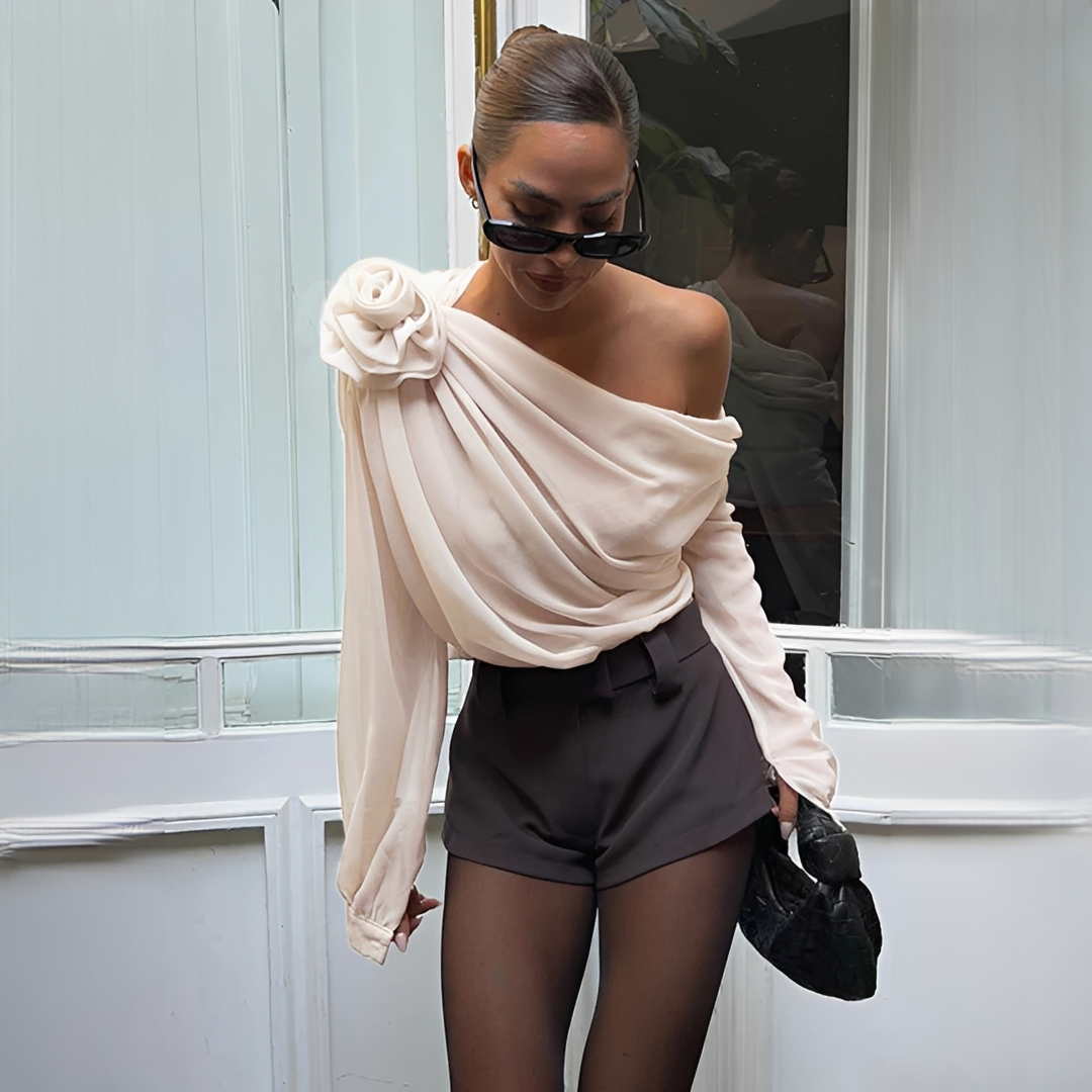 Ellise - Stylová asymetrická blůza