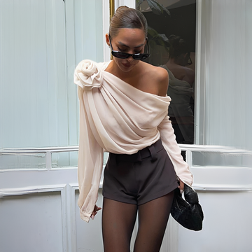 Ellise - Stylová asymetrická blůza