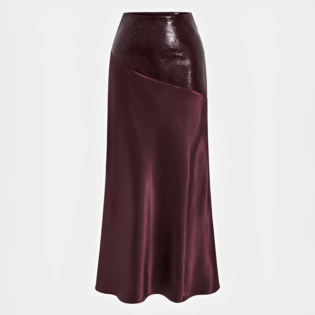Viviana - Elegantní lesklá sukně