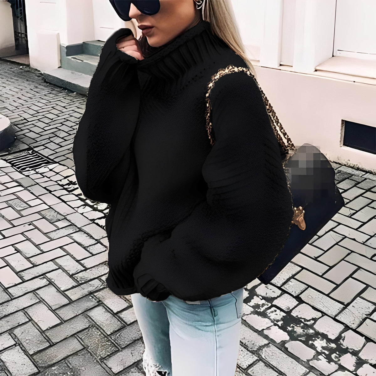 Brooke - Pohodlný rolákový svetr