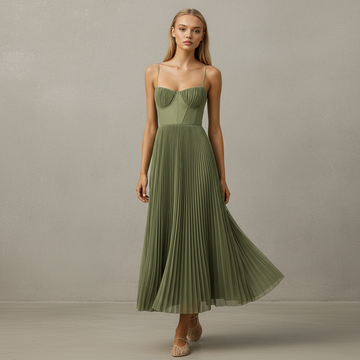 Lorelei - Elegantní šaty bez zad a bez rukávů