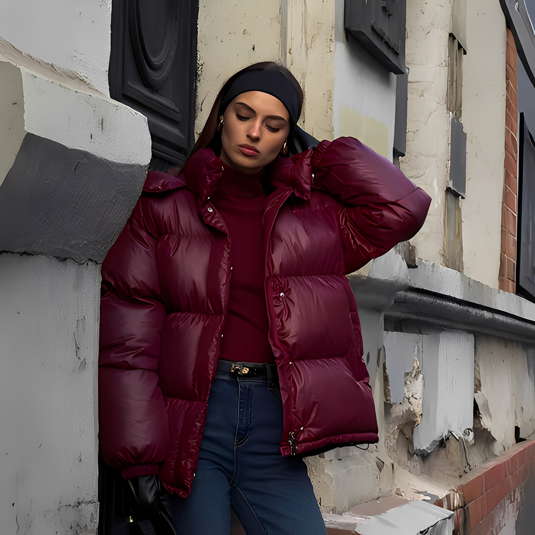 Rozanne - Bunda s odnímatelnou kapucí