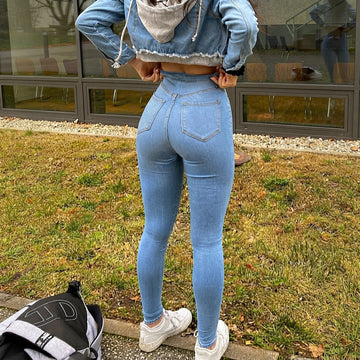 Leyza - Stylové slim-fit džíny