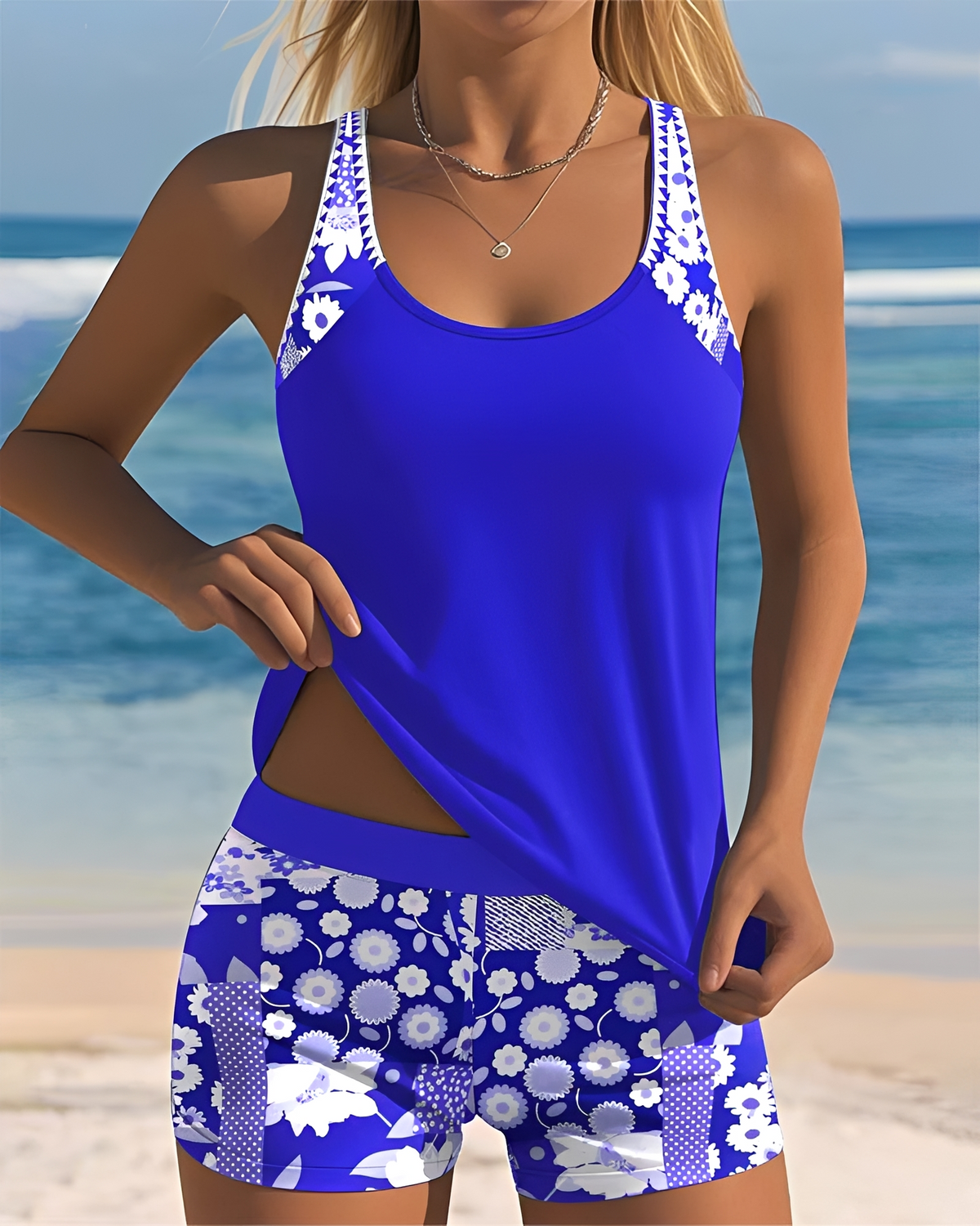 Jasmeen - Trendy tankini set