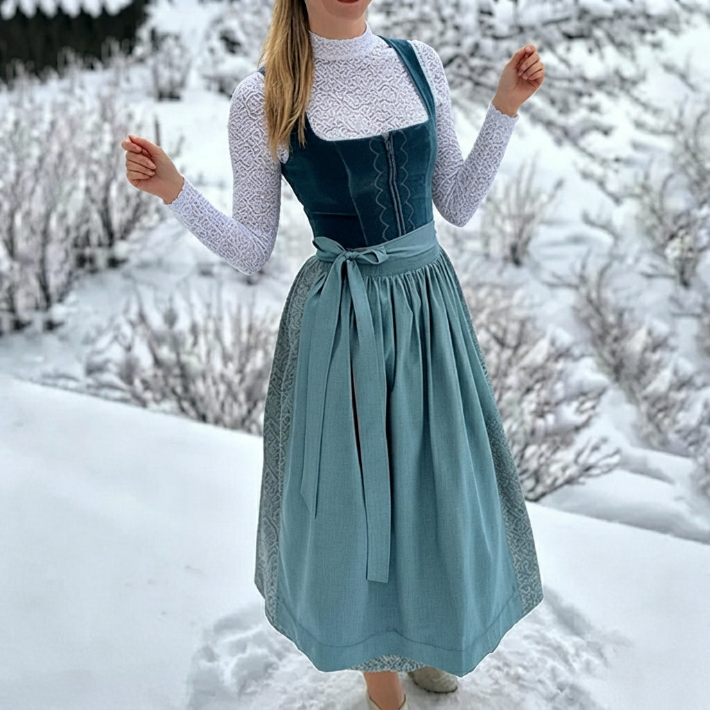 Muriel - Elegantní tradiční dirndl šaty