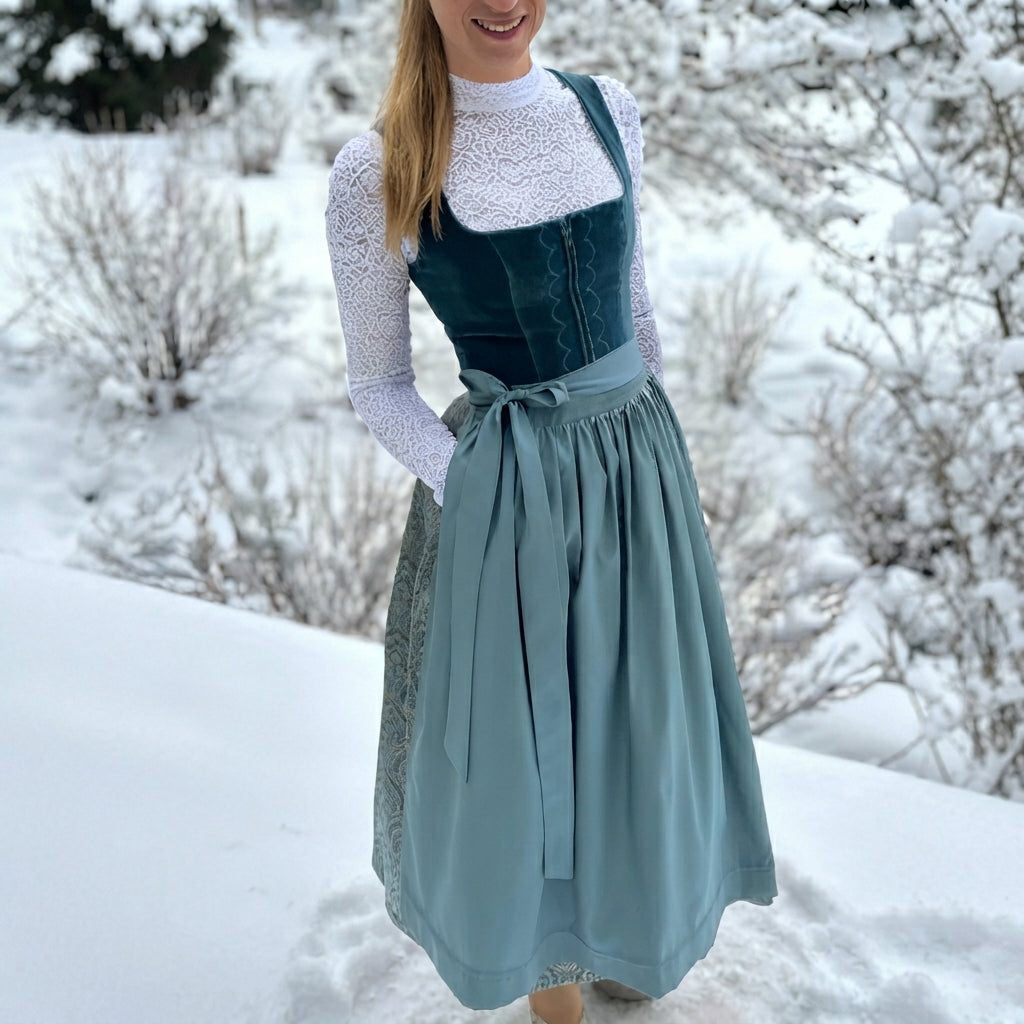 Muriel - Elegantní tradiční dirndl šaty