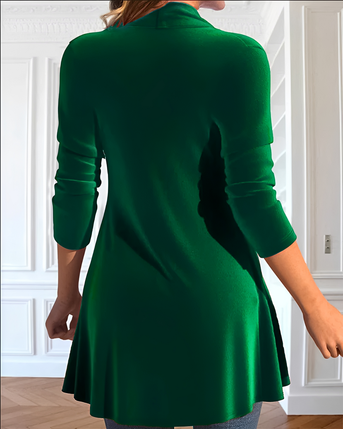 Samia - Elegantní halenka s flitry a volánky