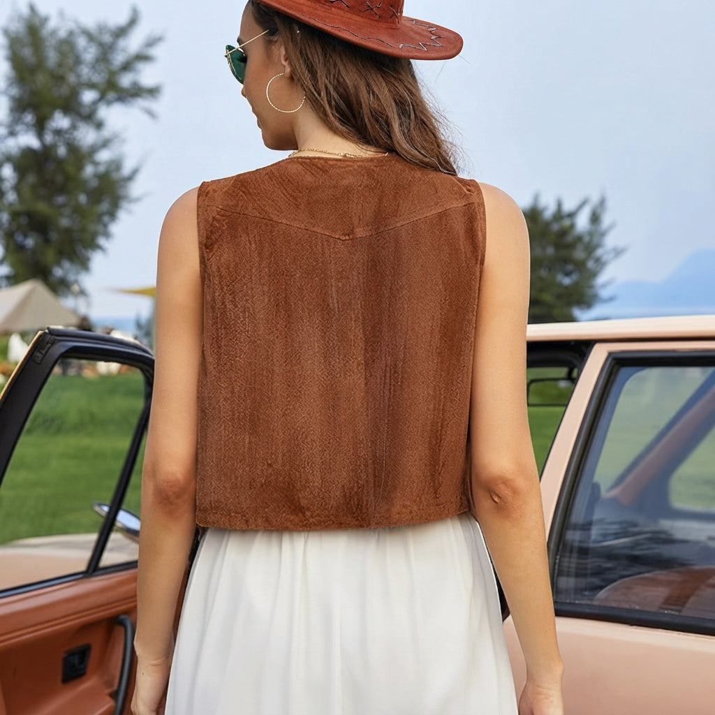 Gwyneth - Stylová a šik boho vesta