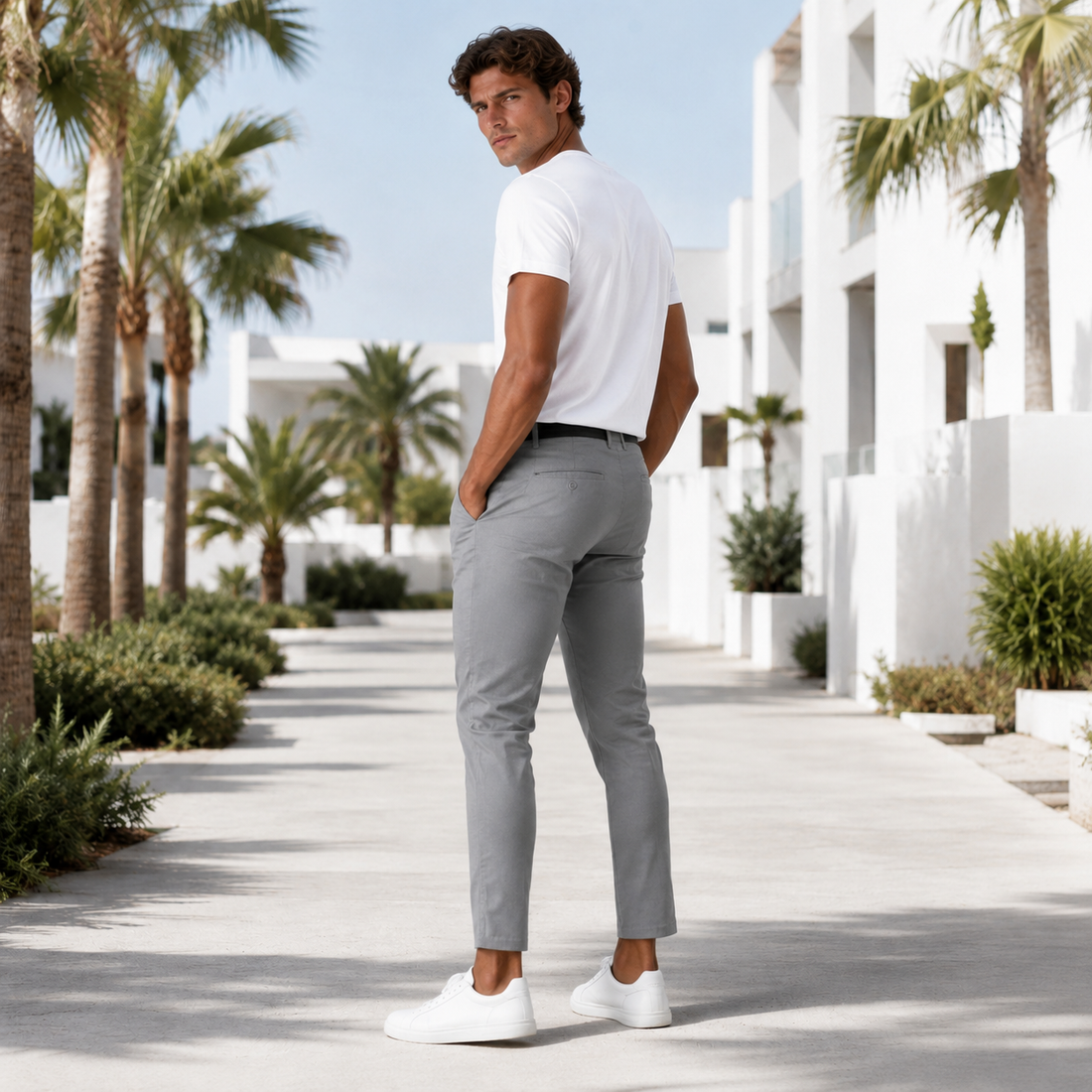 Benyamin - Ležérní Kalhoty Slim-Fit