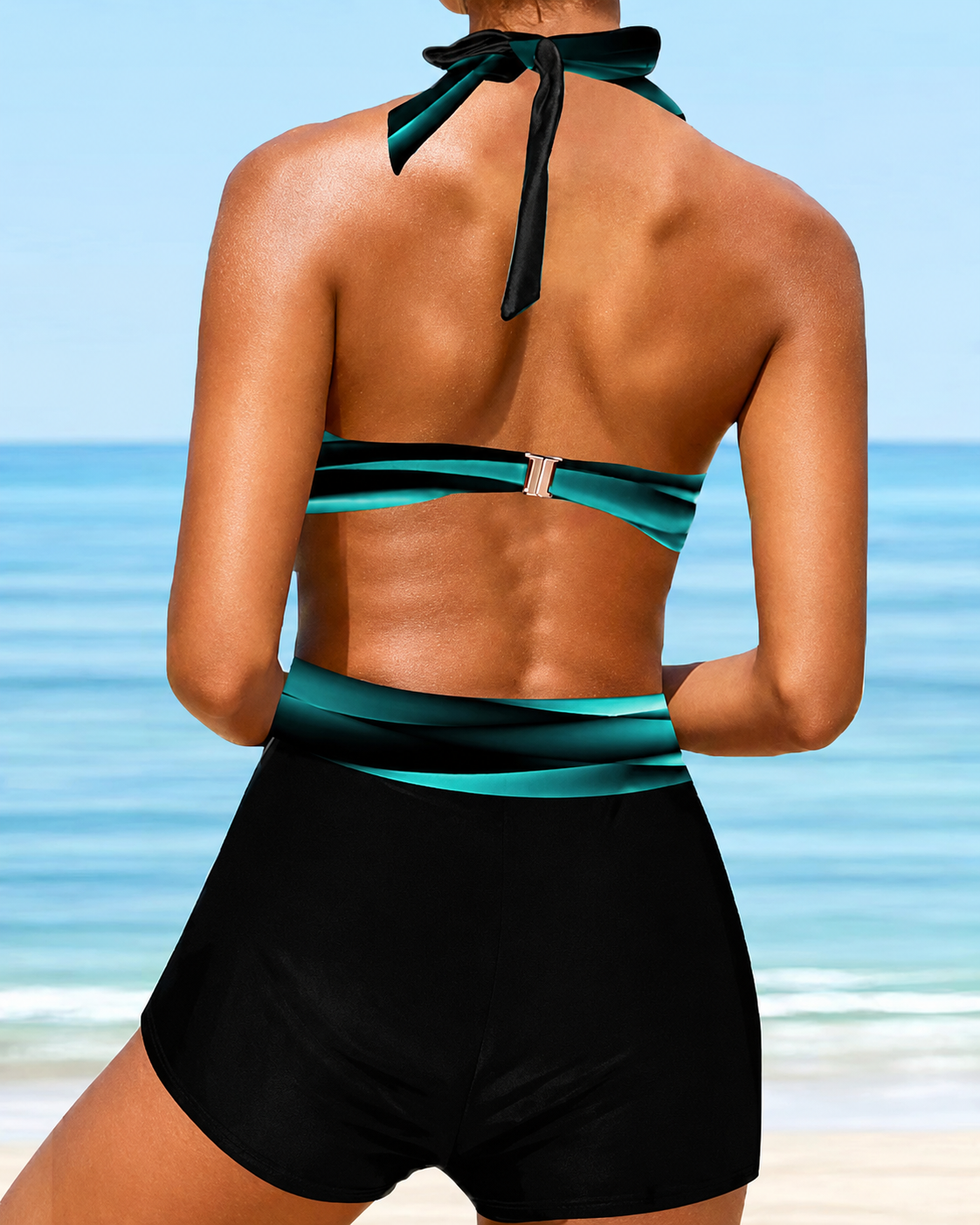 Liyshisha - Bikiny set s halterovým výstřihem