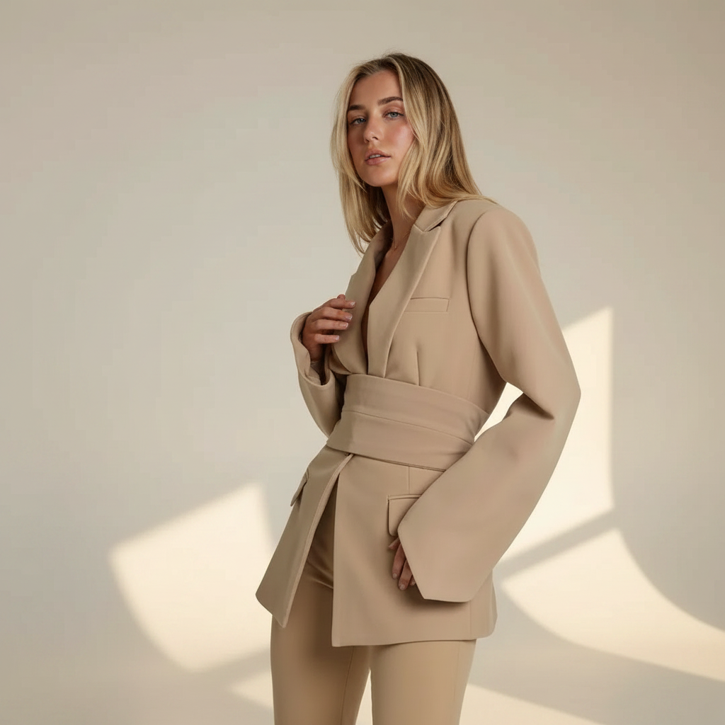 Felena - Elegantní sako s páskem