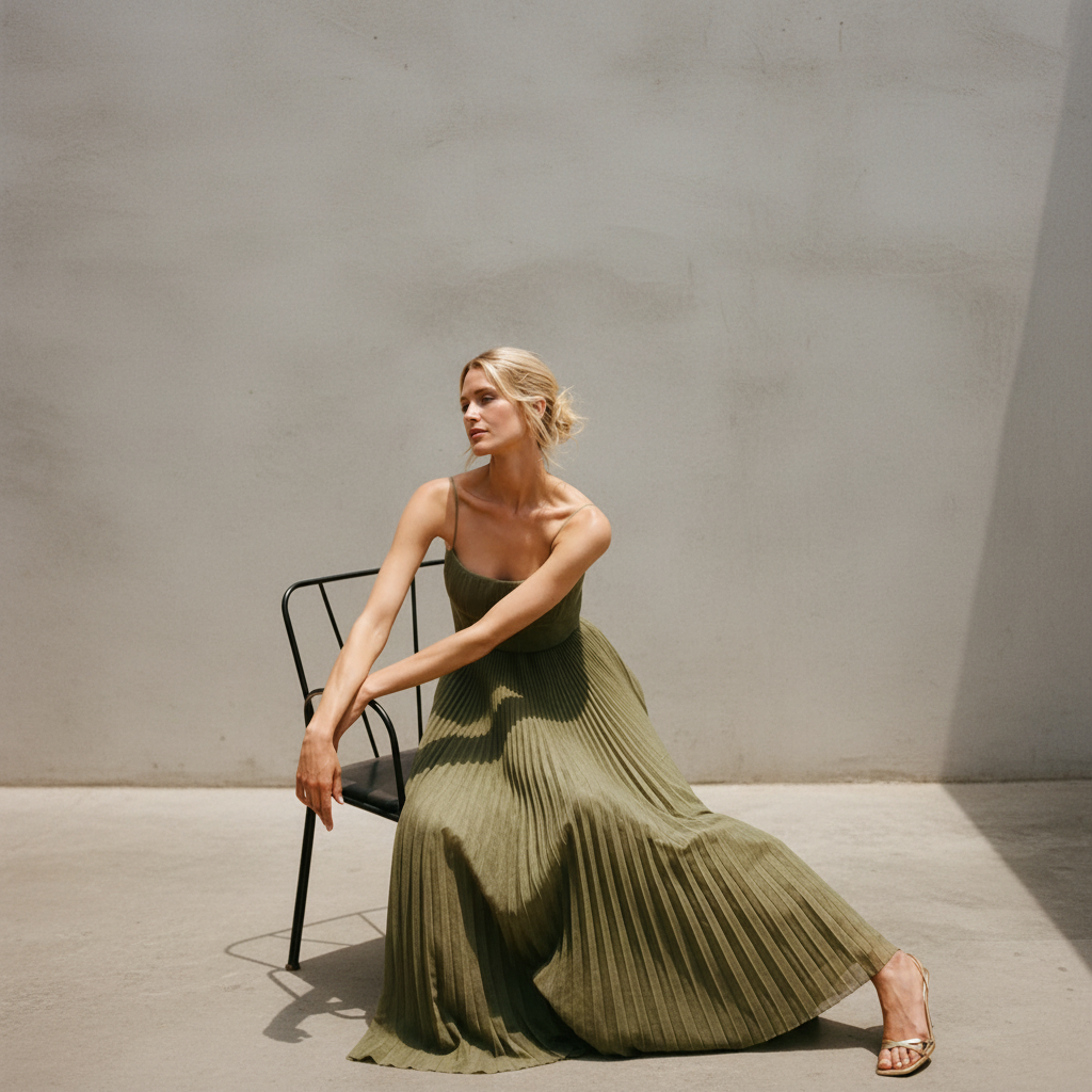 Lorelei - Elegantní šaty bez zad a bez rukávů
