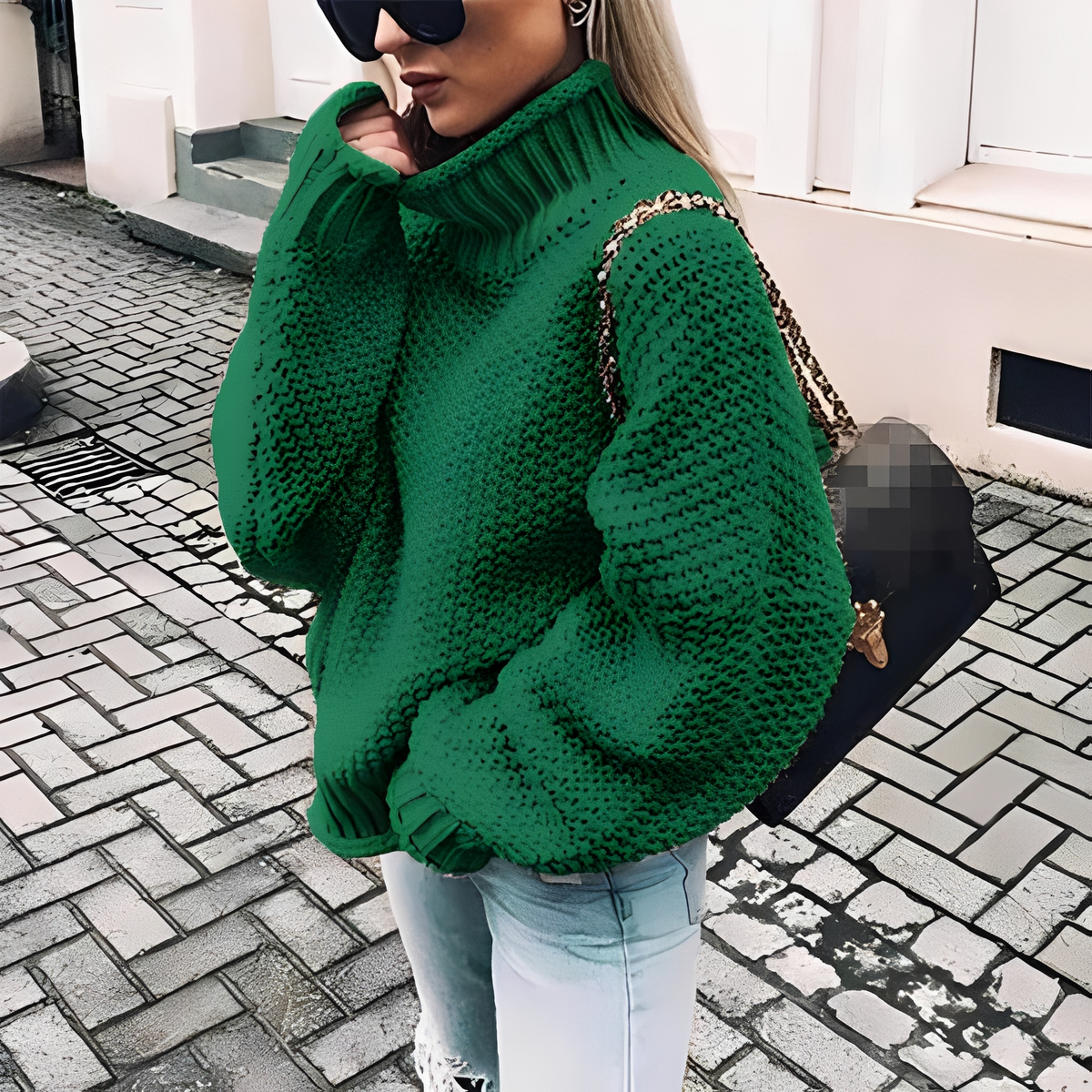 Brooke - Pohodlný rolákový svetr