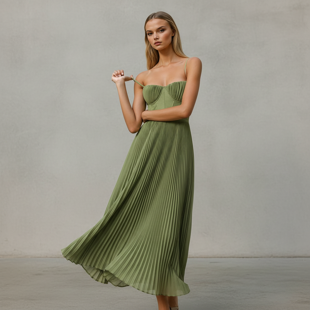 Lorelei - Elegantní šaty bez zad a bez rukávů