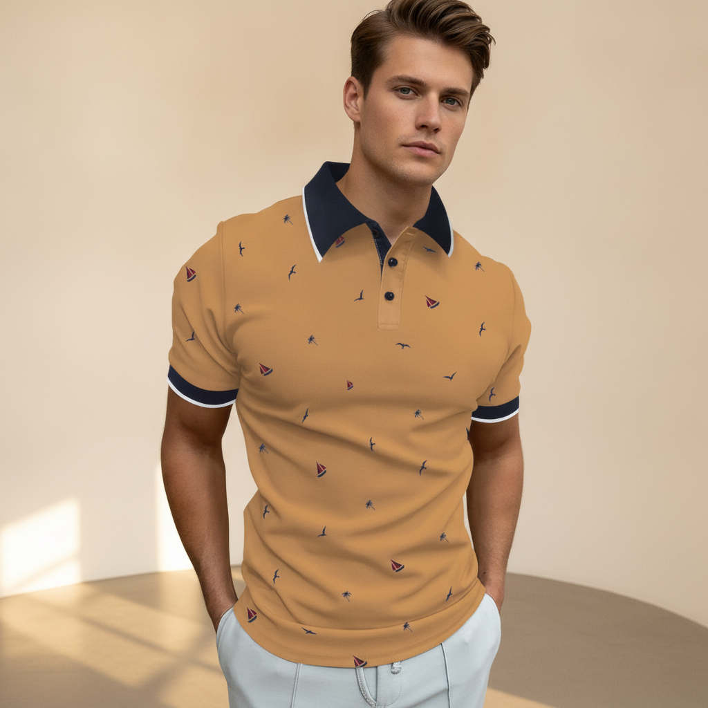 Bedario - Trendy ležérní polokošile
