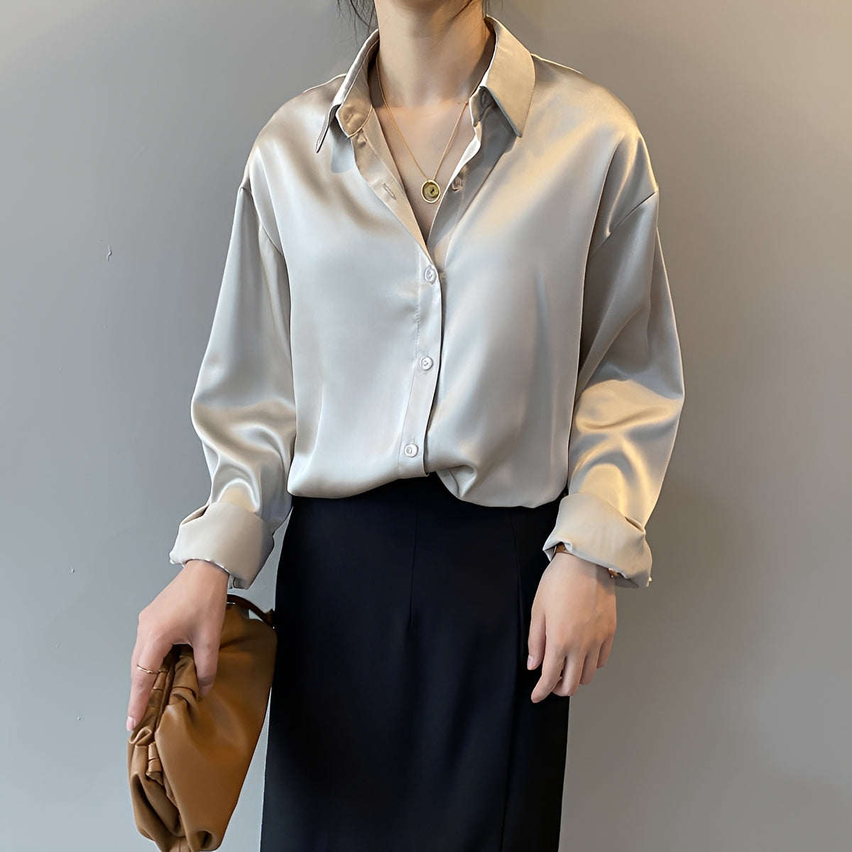 Christine - Elegantní košile s dlouhým rukávem