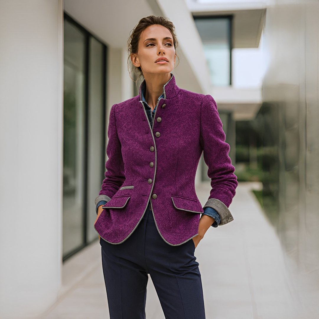 Valerie - Elegantní svetr se stojáčkem