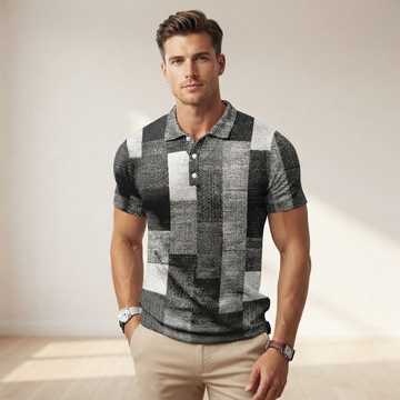Alfie - Stylová slim-fit polokošile