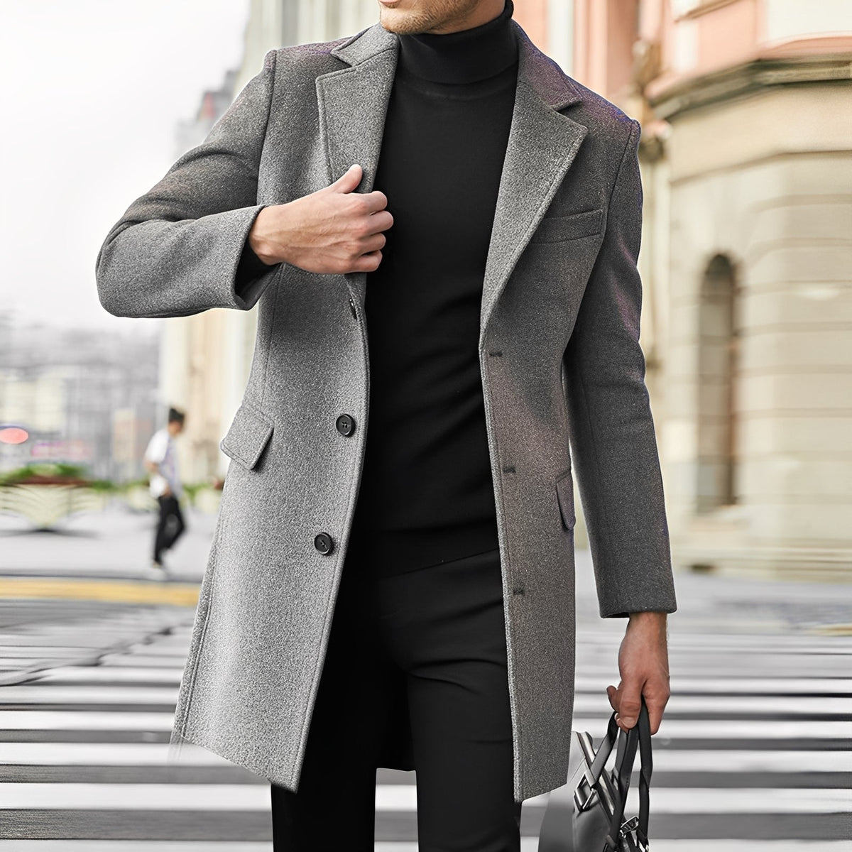 Mathieu - Pánský elegantní zimní kabát