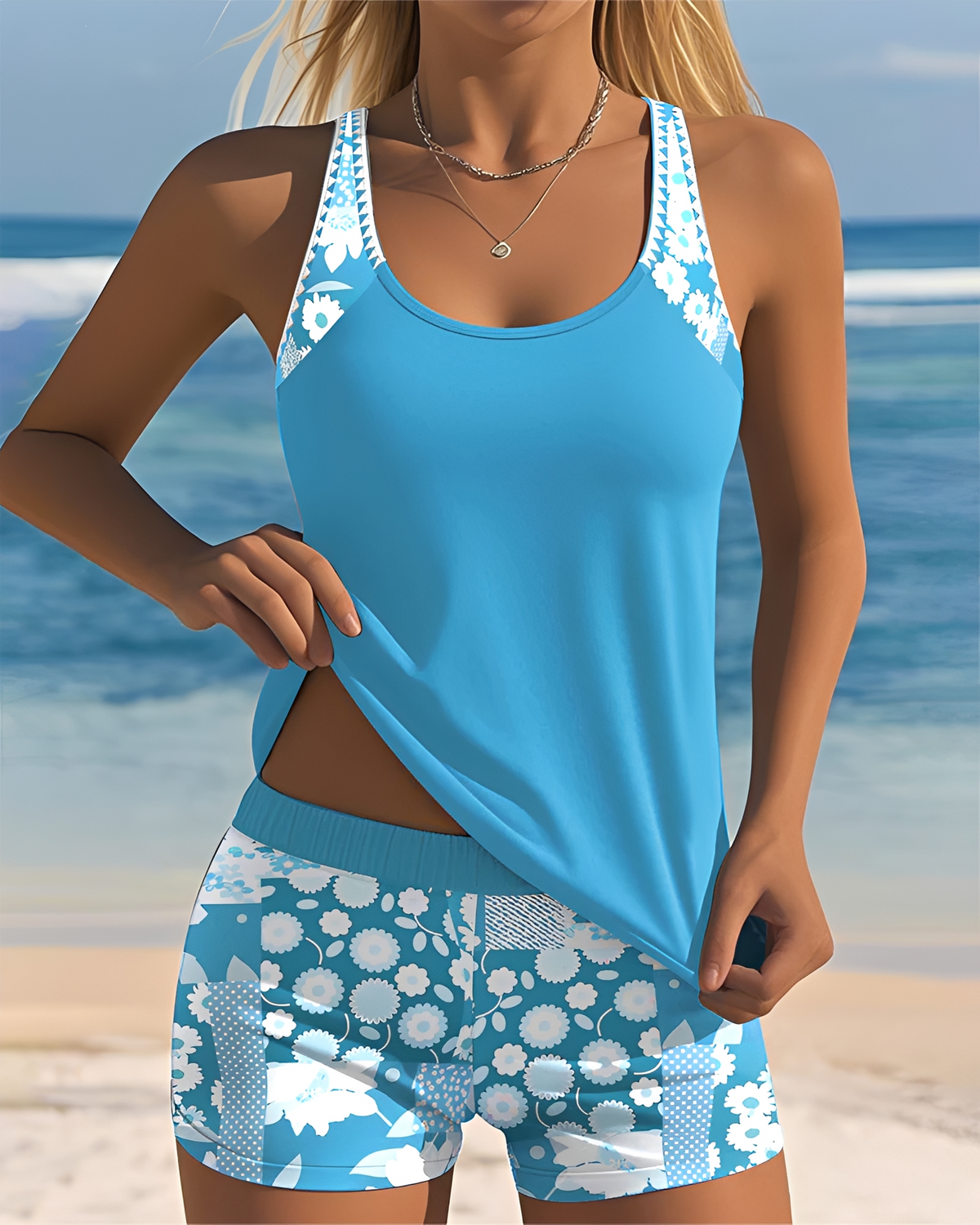 Jasmeen - Trendy tankini set