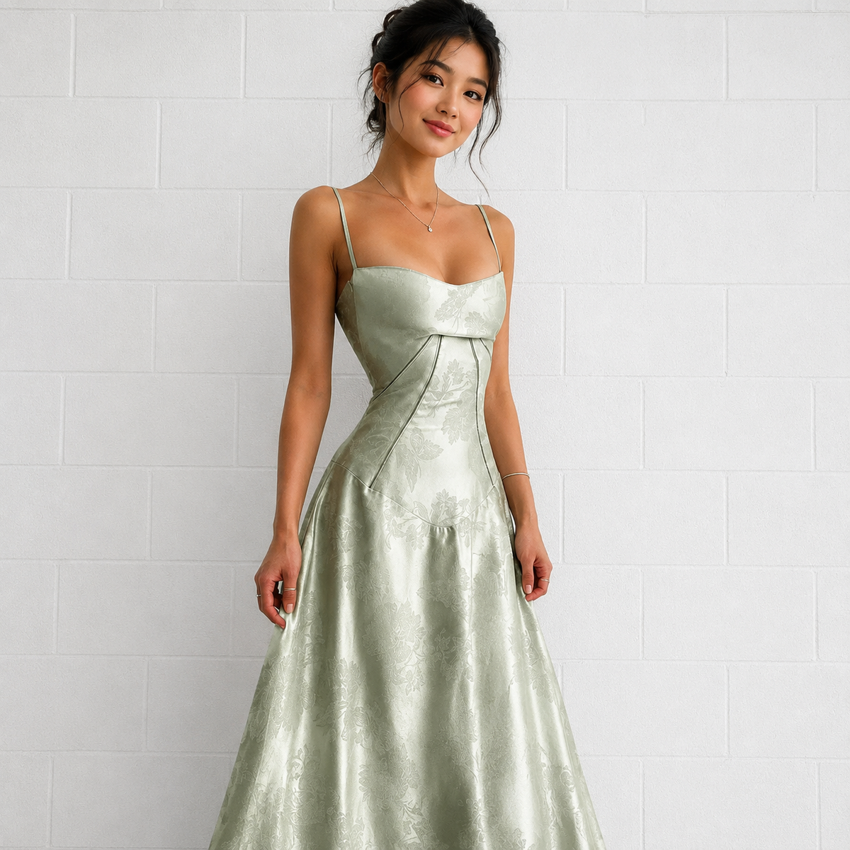 Sandra - Elegantní maxi šaty s úzkým střihem