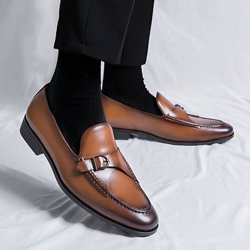 Dillon - Retro formální mokasíny