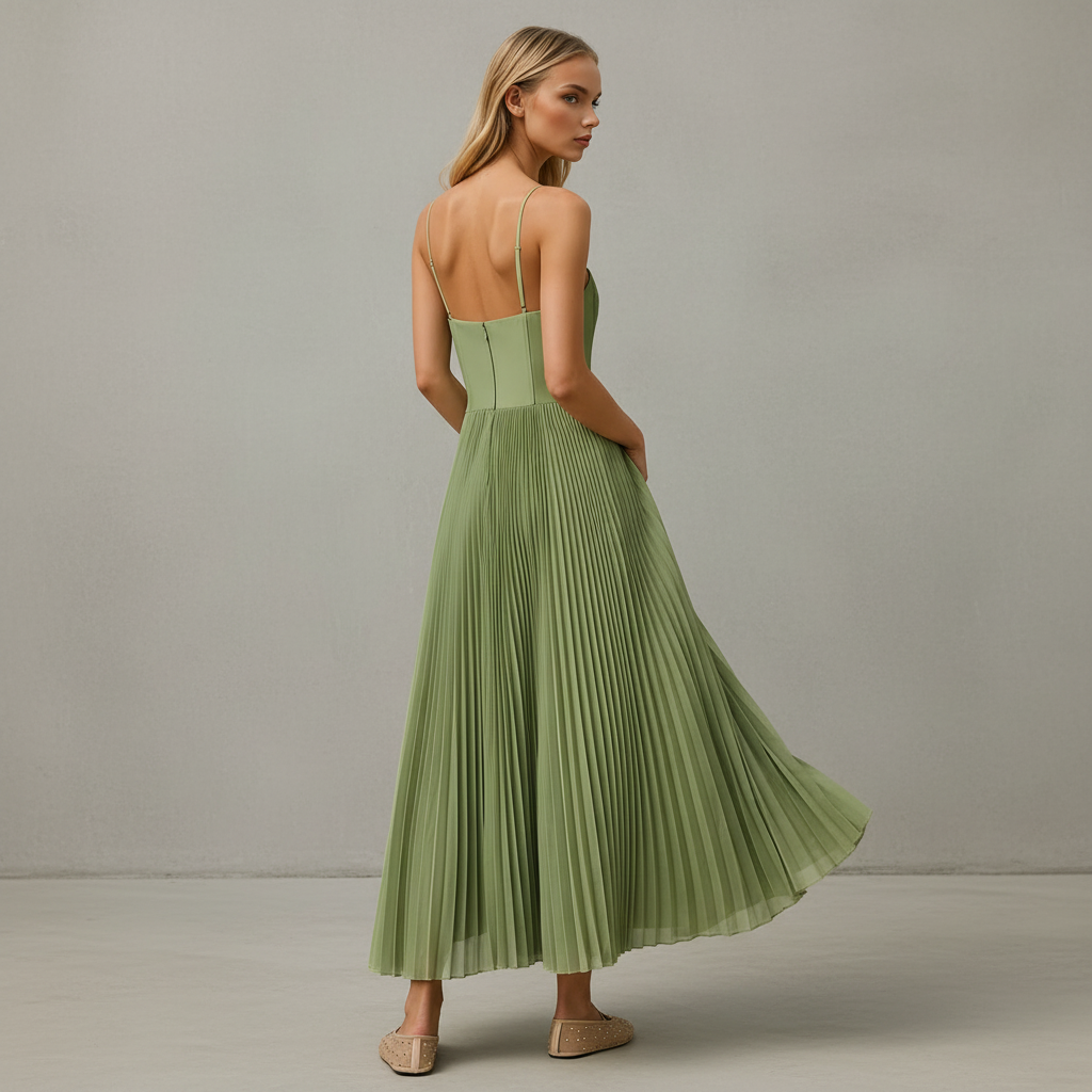 Lorelei - Elegantní šaty bez zad a bez rukávů