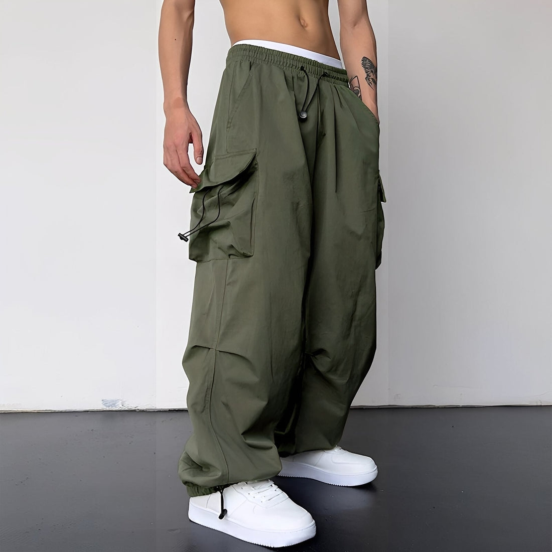 Kaleb - Stylová Baggy-Cargohose pro Muže
