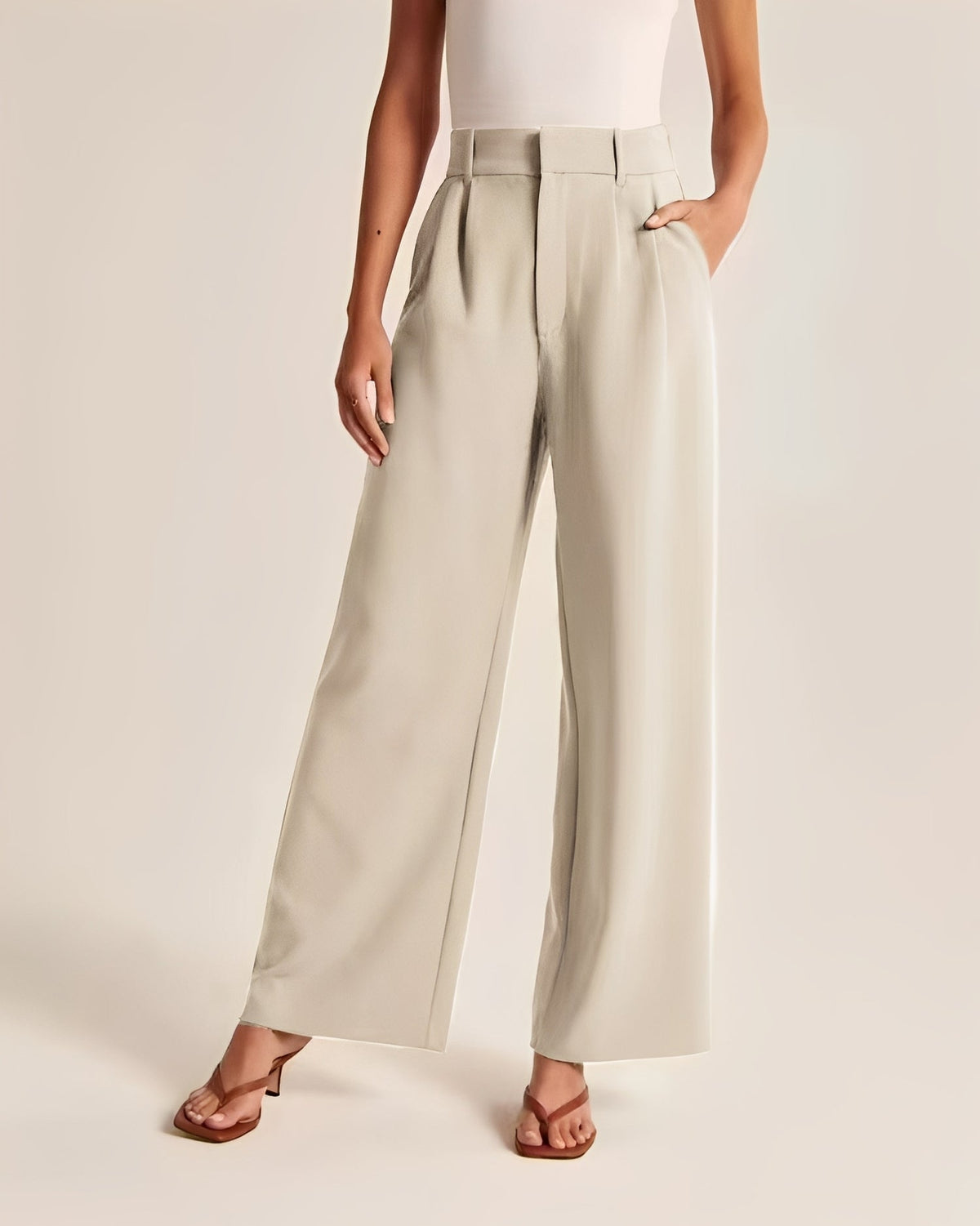 Ruth - Elegantní kalhoty se širokými nohavicemi pro dámy