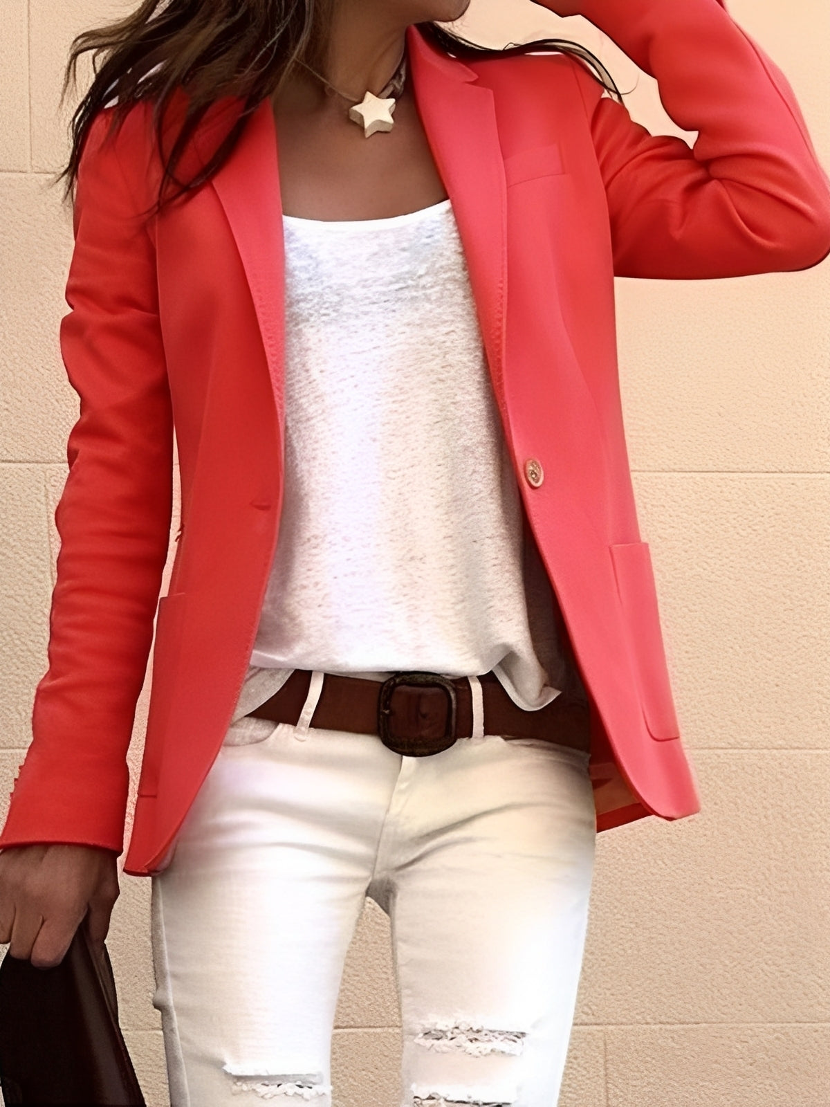 Leonie - Ležérní, elegantní sako slim fit pro dámy
