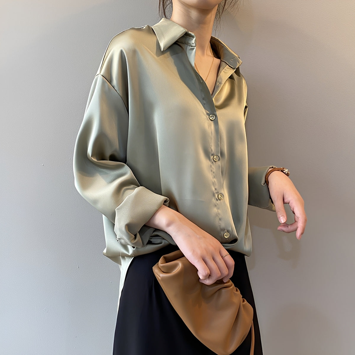 Christine - Elegantní košile s dlouhým rukávem