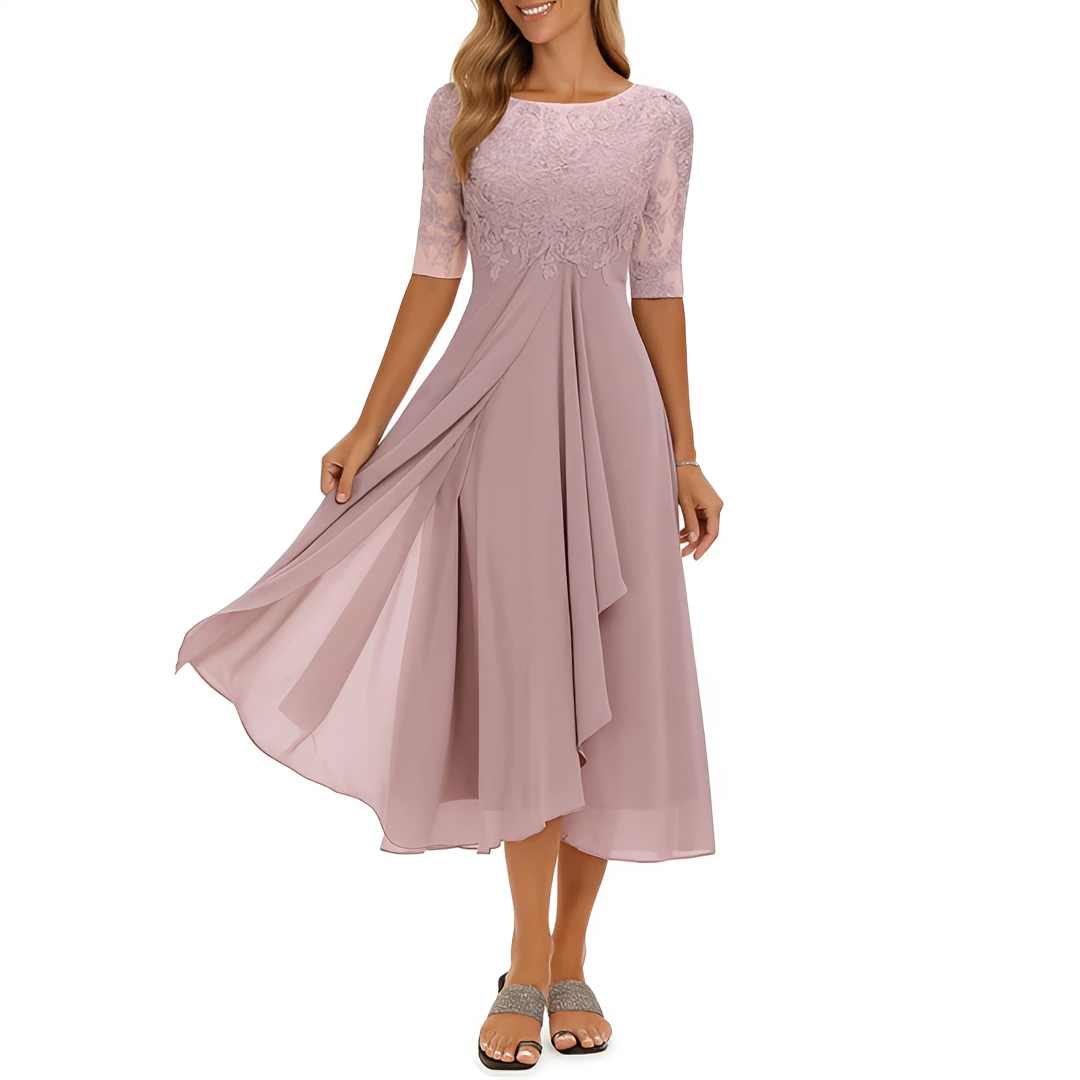 Florencie - Elegantní midi šaty