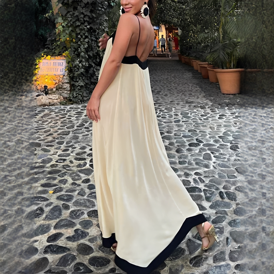 Cecelia - Estetické dlouhé šaty