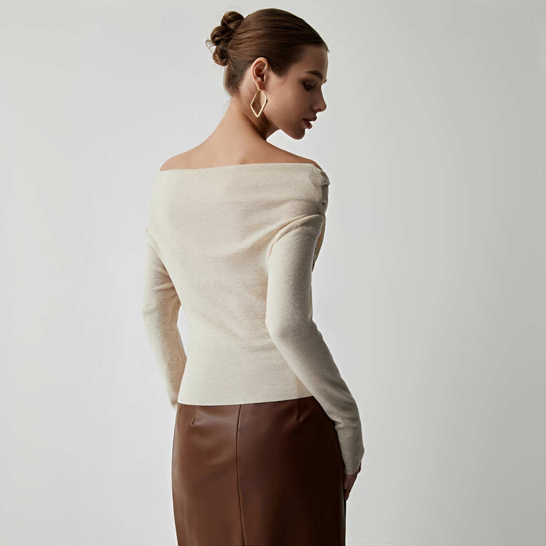 Venise - Elegantní top s odhalenými rameny