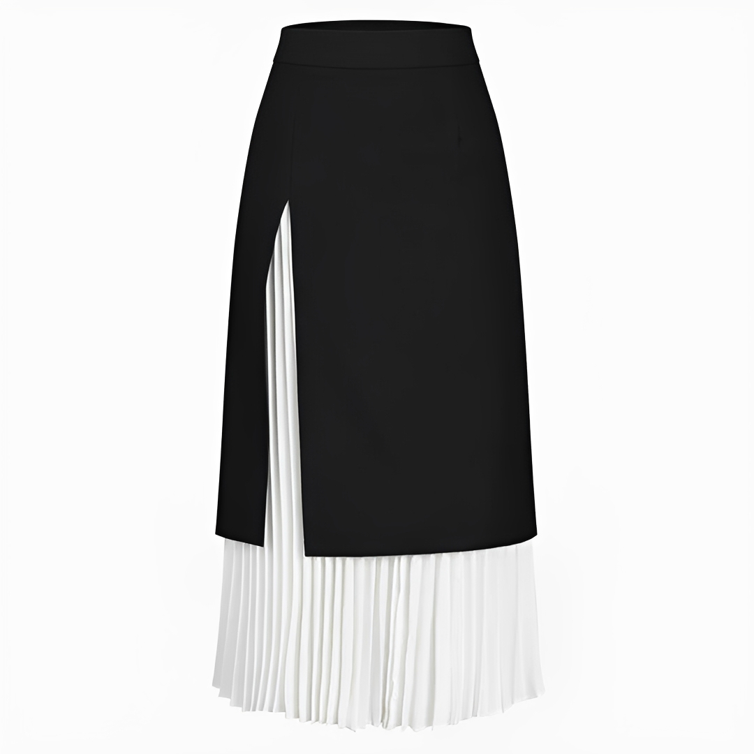 Verna - Elegantní plisovaná dlouhá sukně