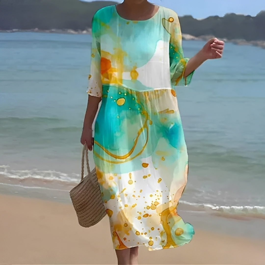Angelica - Letní elegantní a volná šaty pro ženy