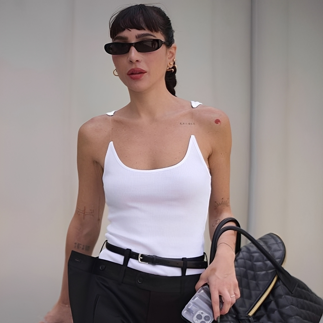 Maisie - Stylový top s ramínky