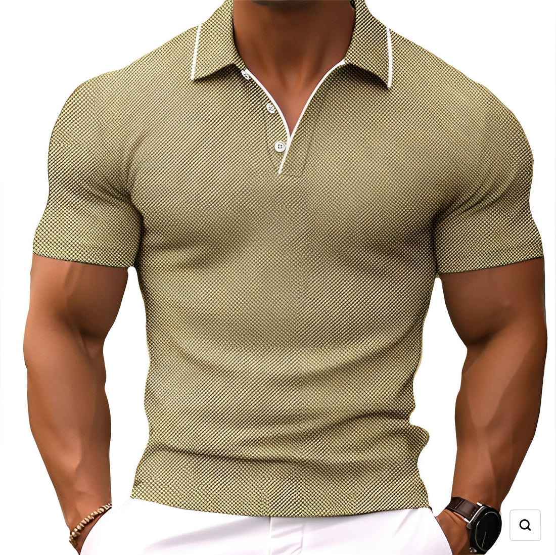 Alvin - Polokošile ve slim-fit střihu pro muže