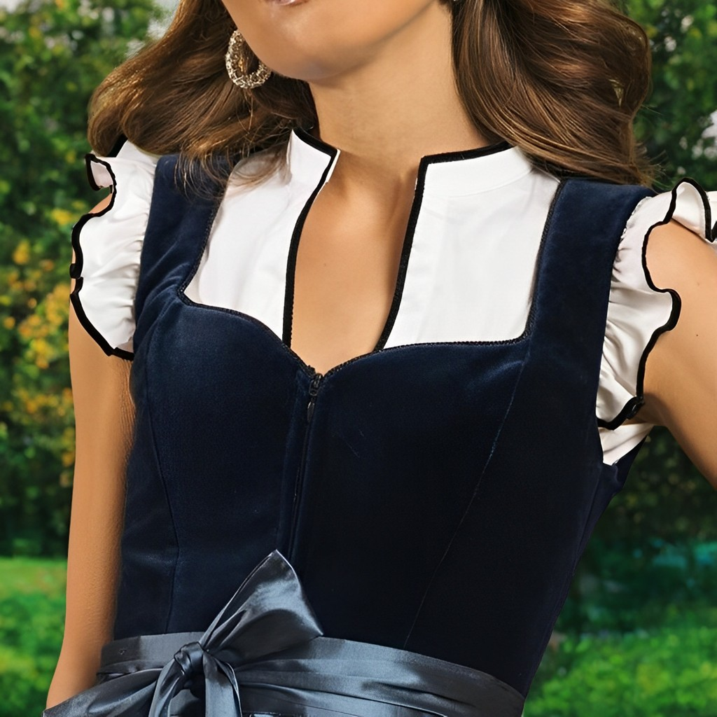 Sharla - Elegantní blůza na Oktoberfest