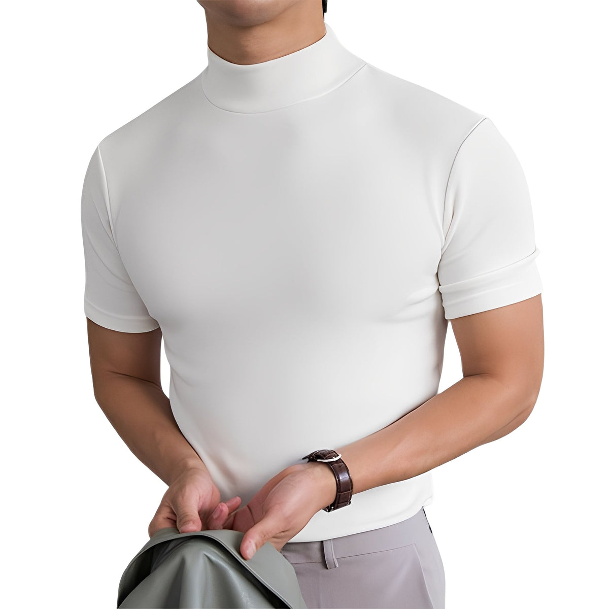 Terence - Pohodlné tričko ve slim-fit střihu