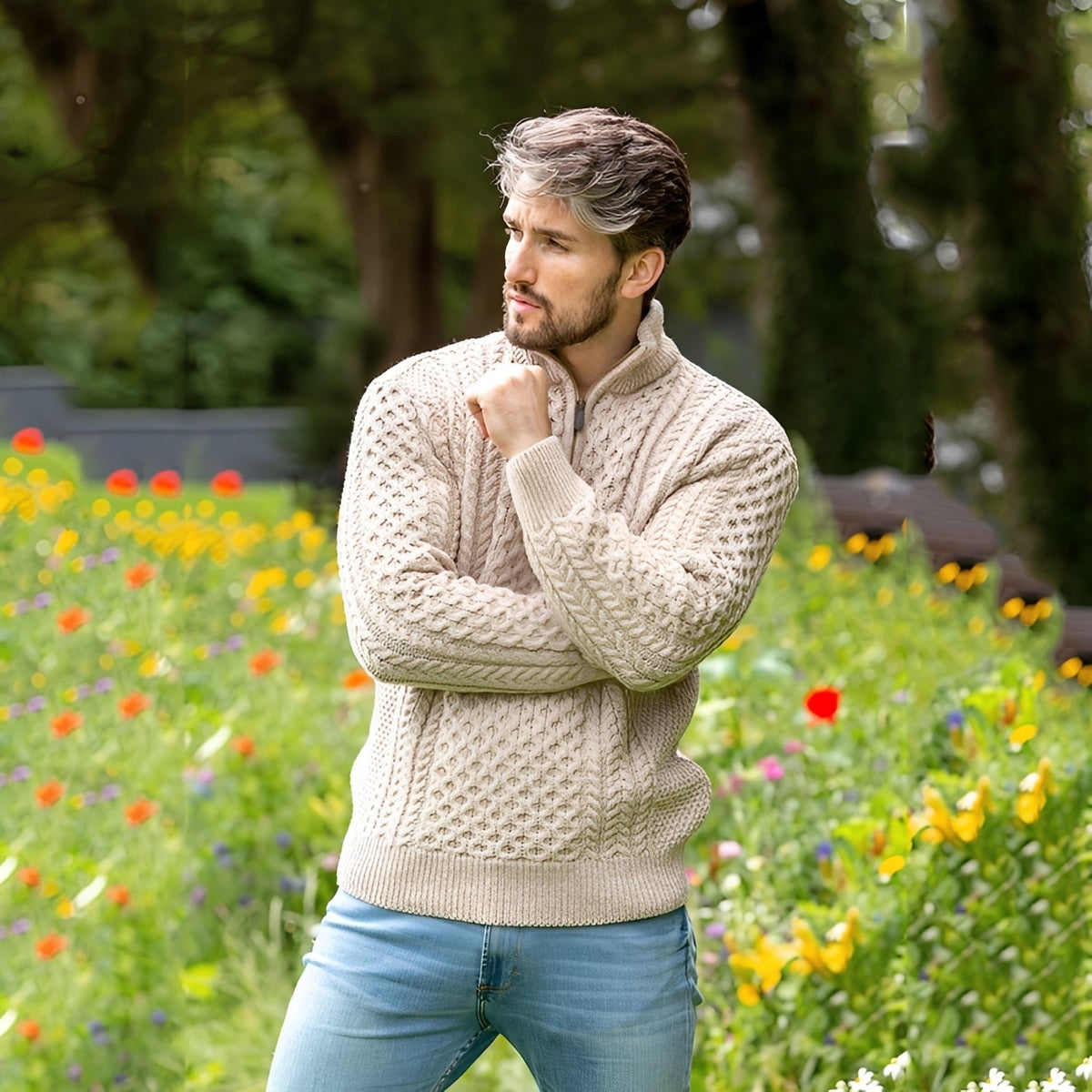 Henry - Stylový, volně padnoucí svetr pro muže