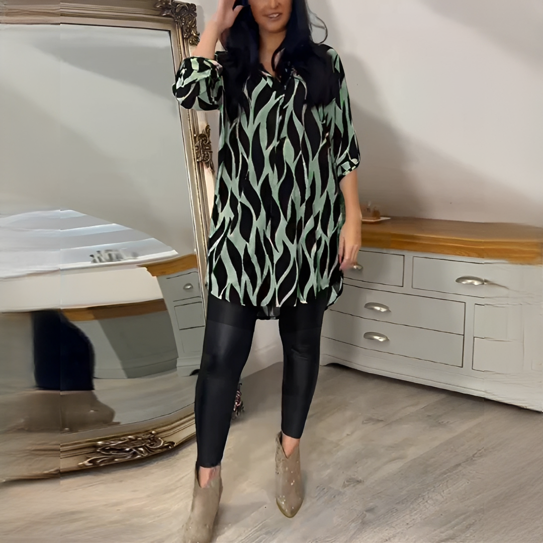 Desiree - Stylová halenka s výstřihem do V