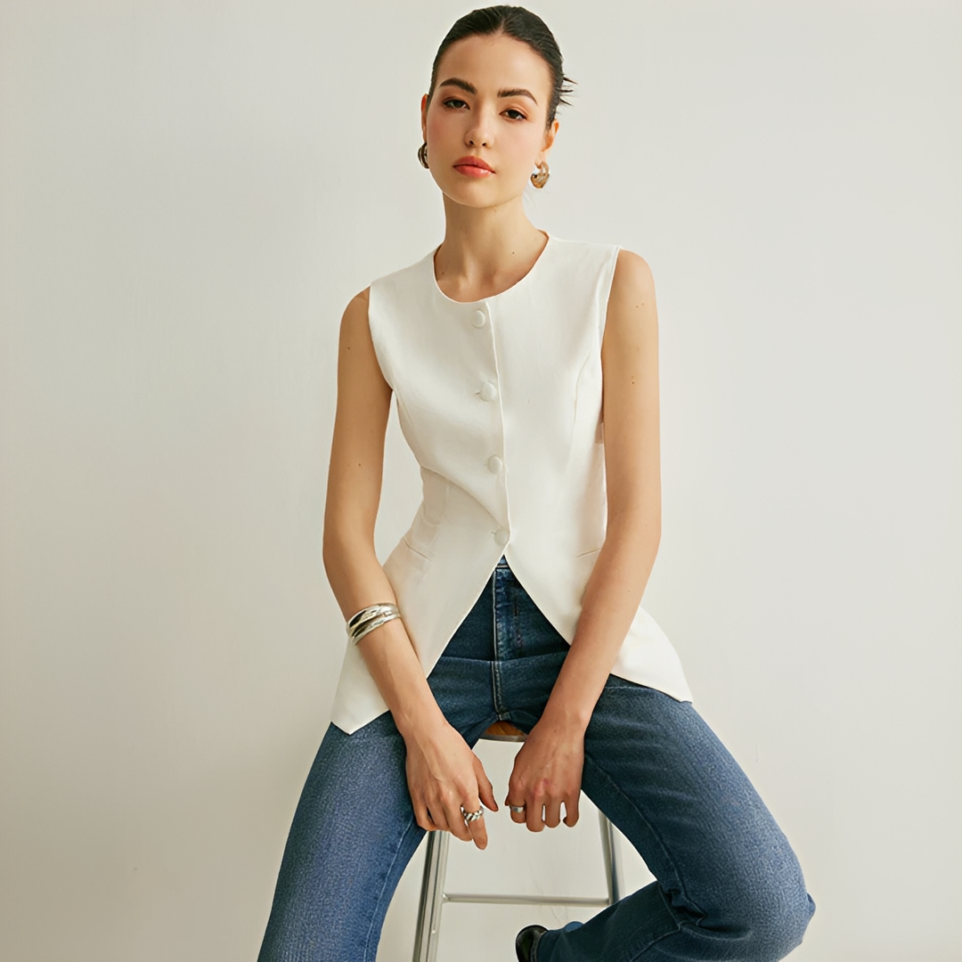 Nyla - Elegantní vesta bez rukávů